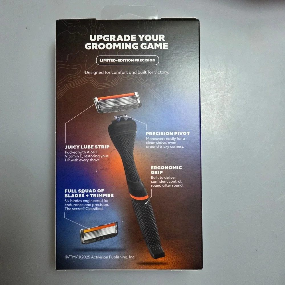 Call of Duty Warzone Dollar Shave Club The Signature 6 Blade Razor Set New